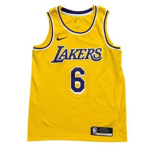 LeBron James Los Angeles Lakers Nike Swingman Jersey Size Medium 44